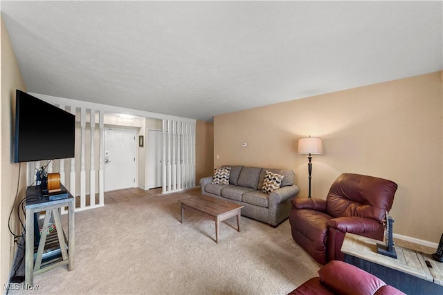 2112 Acacia Park Dr Unit 524, Lyndhurst, OH 44124 - carpeted living room with baseboards