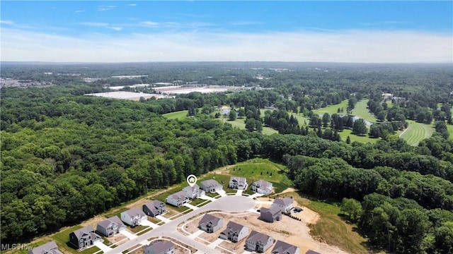 23200 St Andrews Dr, Columbia Station, OH 44028 - bird's eye view of a heavily wooded area