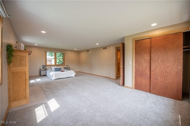 809 Mcdaniel Ave, Minerva, OH 44657 - unfurnished bedroom with carpet floors and recessed lighting