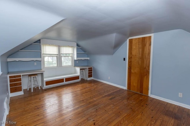 1114 W Miner Rd, Mayfield Heights, OH 44124 - bonus room with wood-type flooring and lofted ceiling