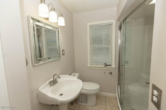 1114 W Miner Rd, Mayfield Heights, OH 44124 - bathroom with a stall shower and tile patterned floors