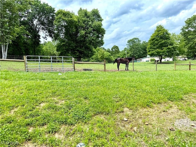 59301 Honeybee Rd, Senecaville, OH 43780 - view of yard featuring a view of rural / pastoral area