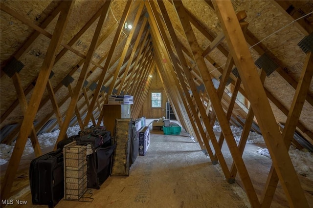 1015 Cambridge Ct NE, Warren, OH 44484 - view of unfinished attic