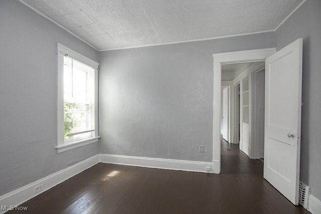 11515 Hopkins Ave, Cleveland, OH 44108 - unfurnished room with wood finished floors and ornamental molding