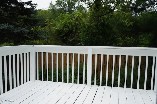 194 Vista Cir, North Olmsted, OH 44070 - deck with a wooded view