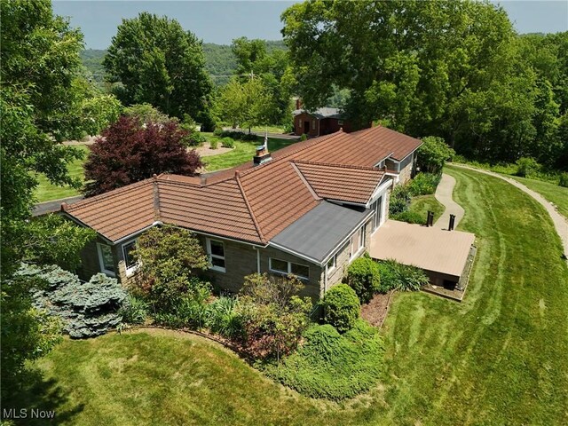 3901 Beaumont Dr, Weirton, WV 26062 - view of subject property featuring a heavily wooded area