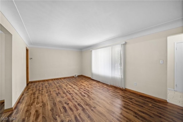 792 Miner Rd, Highland Heights, OH 44143 - spare room with wood finished floors and ornamental molding