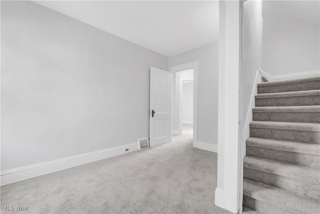 3400 W 118th St, Cleveland, OH 44111 - staircase with carpet and baseboards
