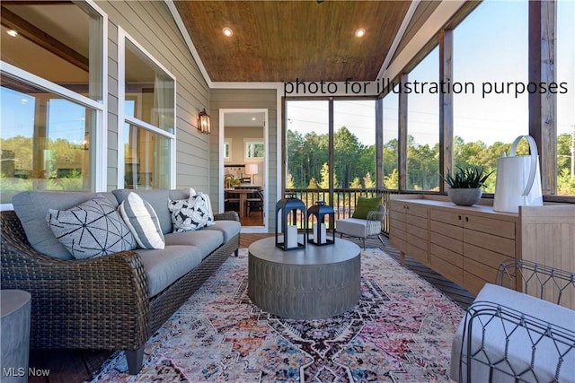 52 Boulder Blvd, Peninsula, OH 44264 - sunroom / solarium with an outdoor hangout area