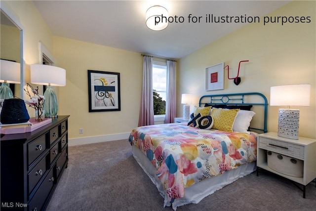 52 Boulder Blvd, Peninsula, OH 44264 - bedroom featuring dark carpet and baseboards