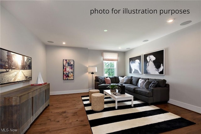52 Boulder Blvd, Peninsula, OH 44264 - living room with wood finished floors and recessed lighting