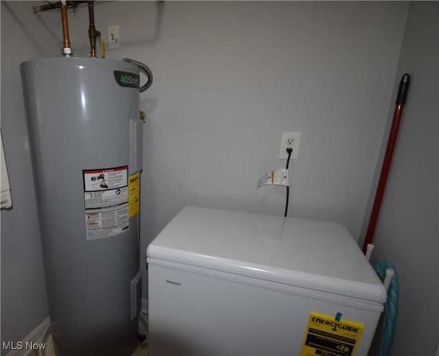 23004 Chandlers Ln Unit 4-344, Olmsted Falls, OH 44138 - utility room with water heater