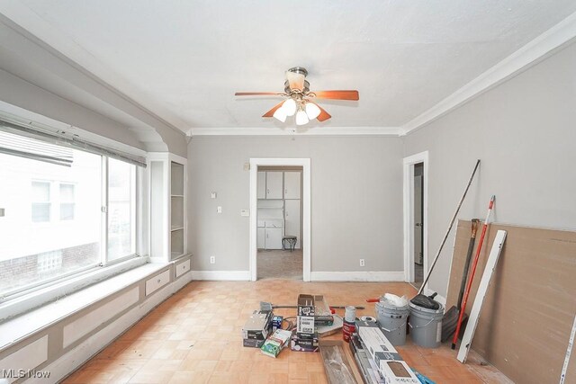3569 E 154th St, Cleveland, OH 44120 - unfurnished bedroom featuring crown molding