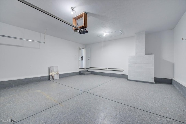 5417 Edgewood Dr, Lorain, OH 44053 - garage featuring a garage door opener