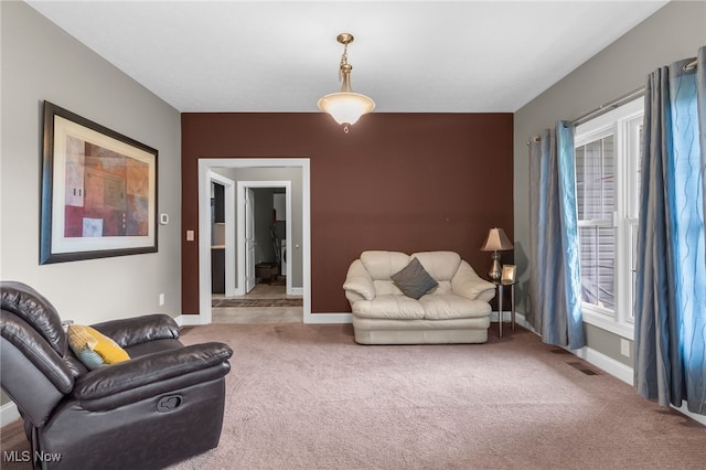 3202 S Lipkey Rd, North Jackson, OH 44451 - carpeted living room with baseboards