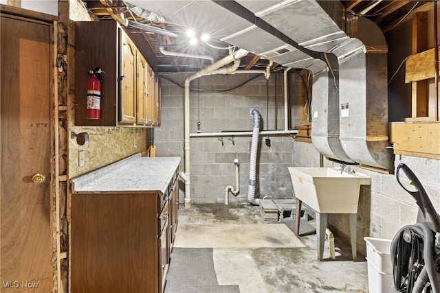 53979 Colerain Pike, Martins Ferry, OH 43935 - view of unfinished basement