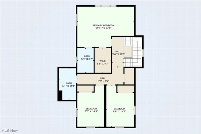 4869 Coleman Dr, Akron, OH 44319 - view of property floor plan