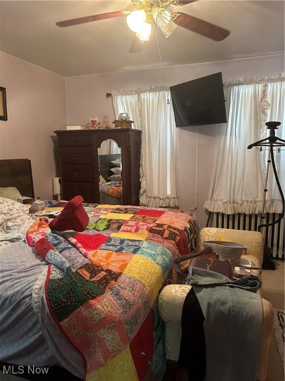 3601 State St, Weirton, WV 26062 - bedroom featuring a ceiling fan