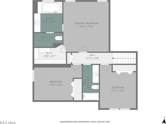 14751 Lancelot Ln E, North Royalton, OH 44133 - view of floor plan / room layout