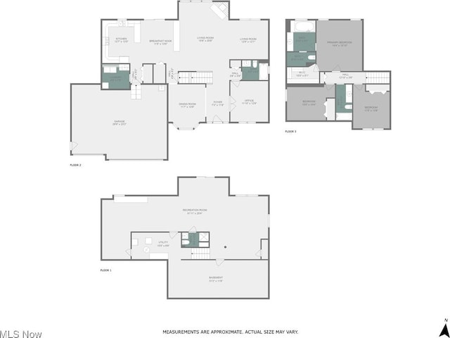 14751 Lancelot Ln E, North Royalton, OH 44133 - view of home floor plan