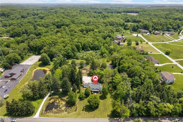 2132 Martin Rd, Mogadore, OH 44260 - bird's eye view of a forest