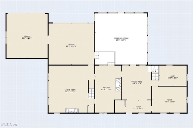 2132 Martin Rd, Mogadore, OH 44260 - view of room layout
