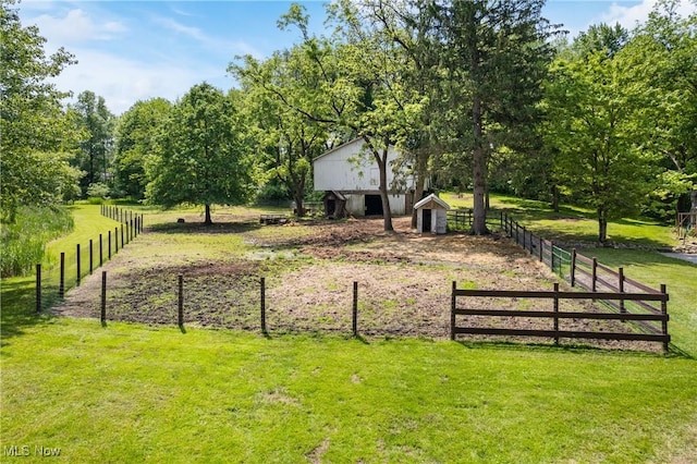 2132 Martin Rd, Mogadore, OH 44260 - view of yard with an outbuilding