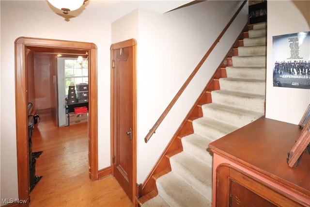 2313 Graustark Path, Wooster, OH 44691 - stairs with wood finished floors