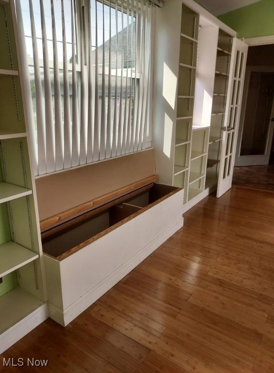 300 37th St, Vienna, WV 26105 - mudroom featuring french doors and wood finished floors