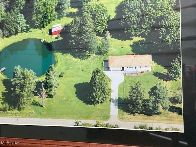 14860 Stoltz Rd, Diamond, OH 44412 - aerial view of property and surrounding area featuring a nearby body of water