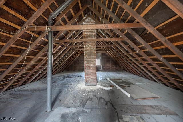 627 E 126th St, Cleveland, OH 44108 - view of attic