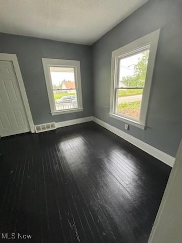 8910 Harris Ave, Cleveland, OH 44104 - spare room with plenty of natural light and dark wood-type flooring