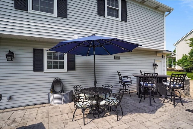 220 Long Rd, Macedonia, OH 44056 - view of patio / terrace featuring outdoor dining area