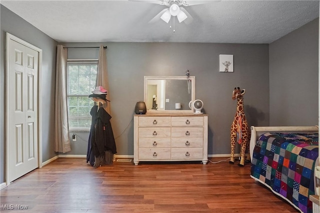 220 Long Rd, Macedonia, OH 44056 - bedroom featuring wood finished floors and ceiling fan