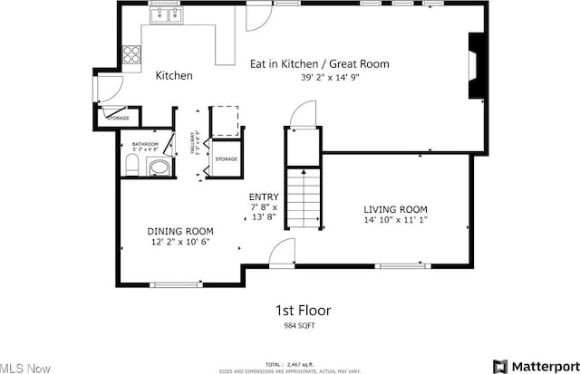 220 Long Rd, Macedonia, OH 44056 - view of floor plan / room layout