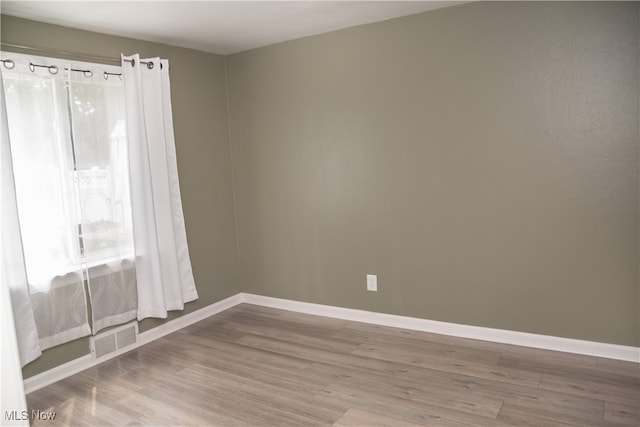 7355 Westview Dr, Boardman, OH 44512 - spare room featuring wood finished floors