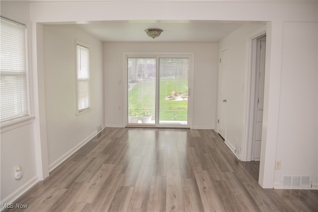 7355 Westview Dr, Boardman, OH 44512 - unfurnished room with wood finished floors and baseboards