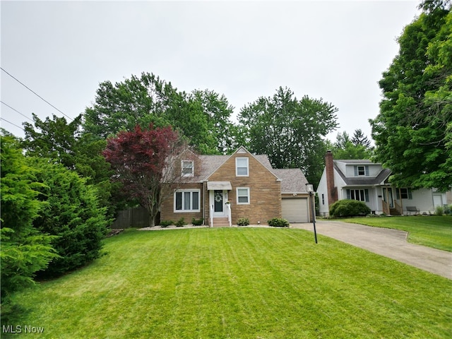 7355 Westview Dr, Boardman, OH 44512 - view of front of property with concrete driveway and an attached garage