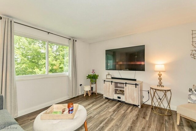 1657 Kasserine Ct, Twinsburg, OH 44087 - living area featuring wood finished floors