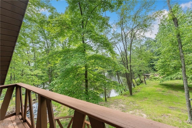 52 Arbor Rd NE, Minerva, OH 44657 - balcony with a water view