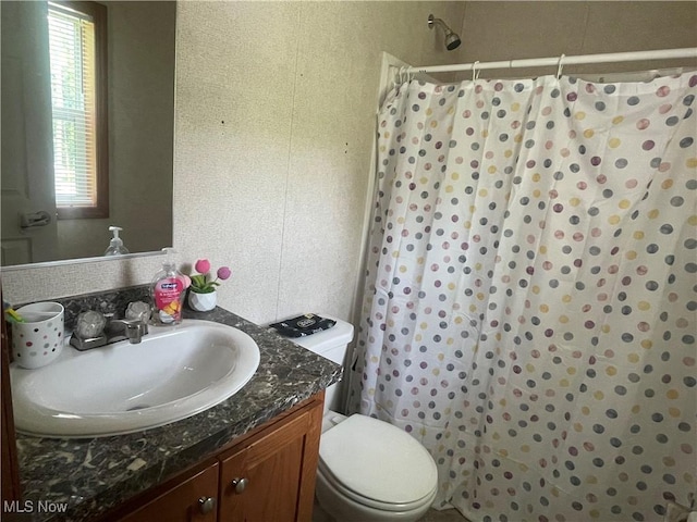 37346 Goose Run Rd, Dexter City, OH 45727 - full bath with vanity and a shower with shower curtain