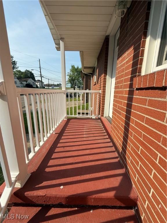 3627 Marland Heights Rd, Weirton, WV 26062 - view of balcony