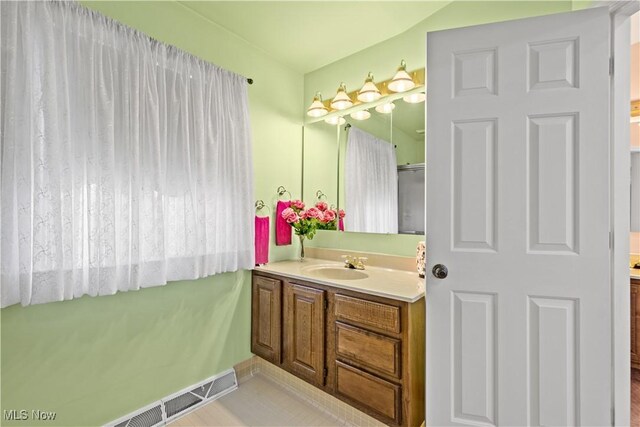 52 Hilda Cir, Bloomingdale, OH 43910 - bathroom featuring vanity and tile patterned floors