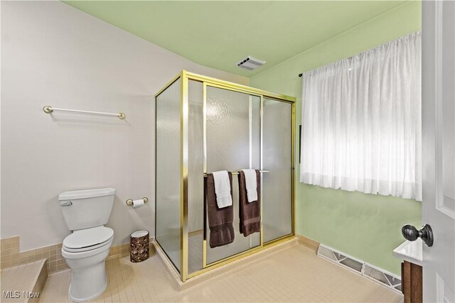 52 Hilda Cir, Bloomingdale, OH 43910 - full bath featuring a shower stall, tile patterned flooring, and vanity