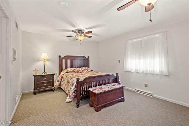 52 Hilda Cir, Bloomingdale, OH 43910 - bedroom featuring carpet and ceiling fan