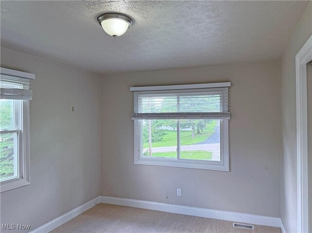 7247 Kiltie Ln, Northfield, OH 44067 - unfurnished room with light colored carpet and a textured ceiling