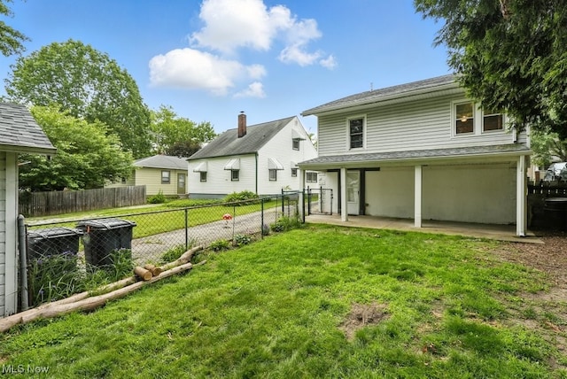 447 Allenford St, Akron, OH 44314 - rear view of property featuring a patio area