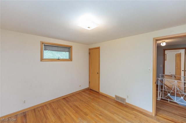 2375 Glendon Rd, University Heights, OH 44118 - unfurnished room featuring light wood-type flooring and baseboards