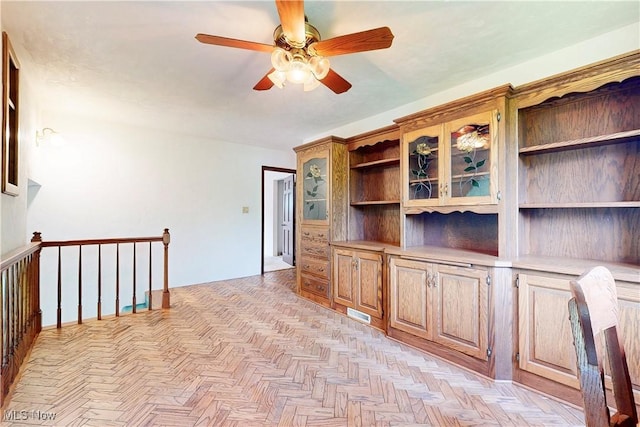 5864 State Route 213, Toronto, OH 43964 - home office featuring ceiling fan