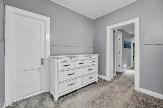 4532 W 172nd St, Cleveland, OH 44135 - corridor featuring carpet and ornamental molding